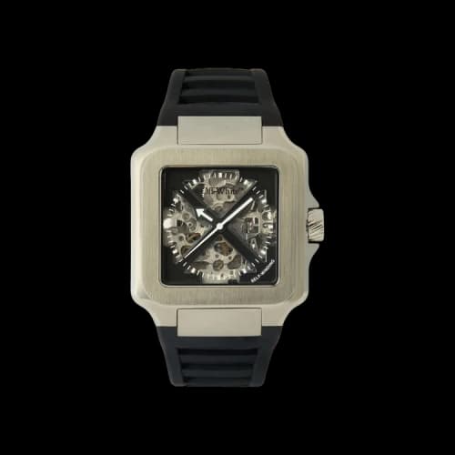 Off-White Proto Auto Silicone Watch 'Stainless Steel'