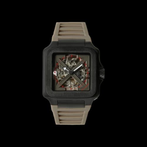 Off-White Proto Auto Silicone Watch 'Black'