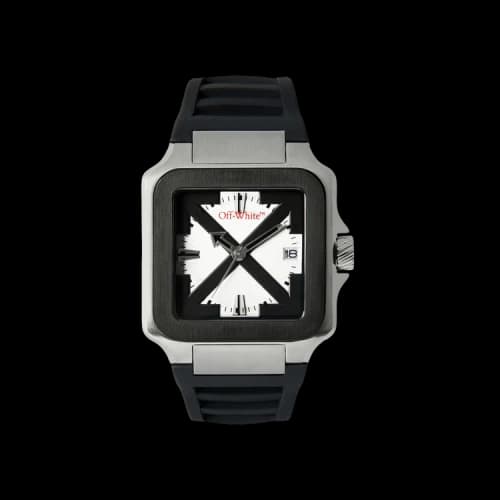 Off-White Proto Layer Silicone Watch 'Stainless Steel'
