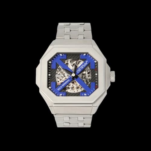 Off-White Heavy Duty Auto Bracelet Watch 'Stainless Steel'
