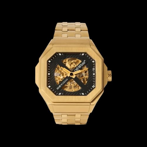 Off-White Heavy Duty Auto Bracelet Watch 'Gold'