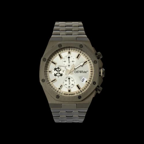 Off-White High Frequency Chrono Bracelet Watch 'Gun'