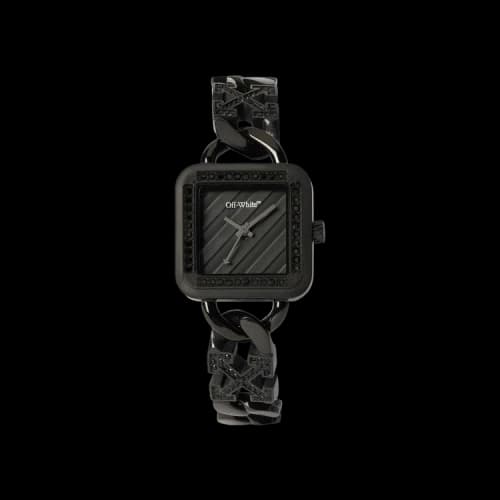 Off-White Street Bling Crystal Watch 'Black'