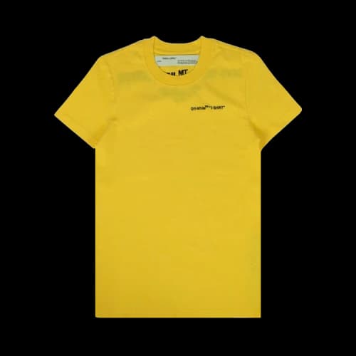 Off-White Quotes T-Shirt 'Yellow'
