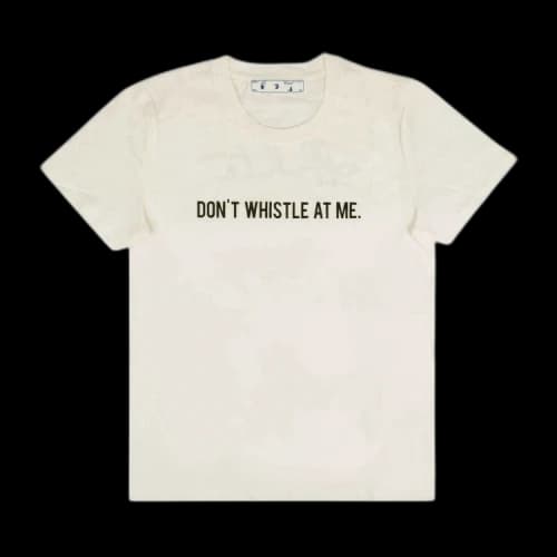 Off-White Dont Whistle T-Shirt 'White'