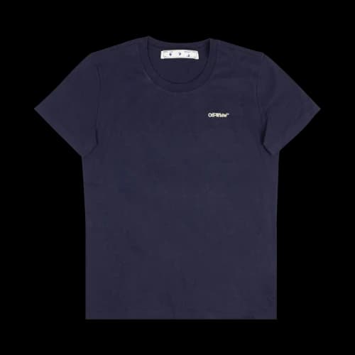 Off-White Skeleton Casual T-Shirt 'Navy'