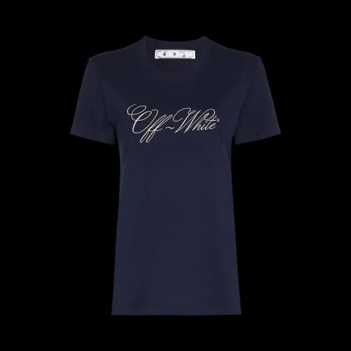 Off-White Casual Tee 'Blue/White'