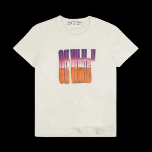 Off-White Gradient Logo T-Shirt 'White'