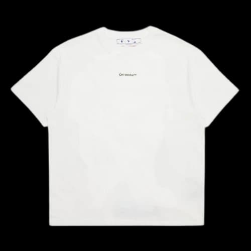OFF-WHITE Flock Chine Flower Arrow Tee White/Multi