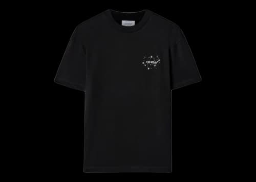 OFF-WHITE Arrows-Motif Short-Sleeve T-Shirt Black