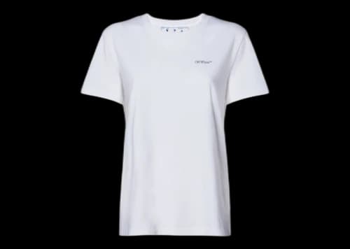 OFF-WHITE Women's Floral Aarows T-Shirt White/Multi