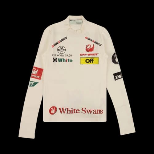 Off-White Swans T-Shirt 'Ivory'