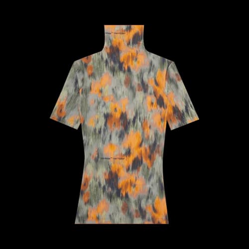 Off-White Chine Second Skin Turtleneck 'Multicolor'