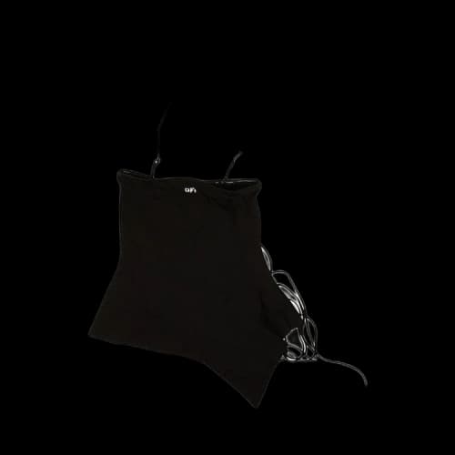 Off-White Jersey Romantic Strings Top 'Black'