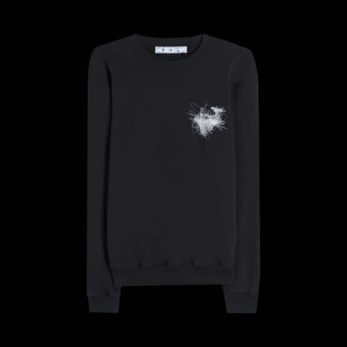Off-White Pen Arrows Crewneck 'Black/White'