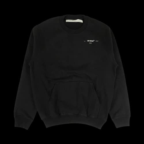 Off-White Corals Print Regular Crewneck 'Black'