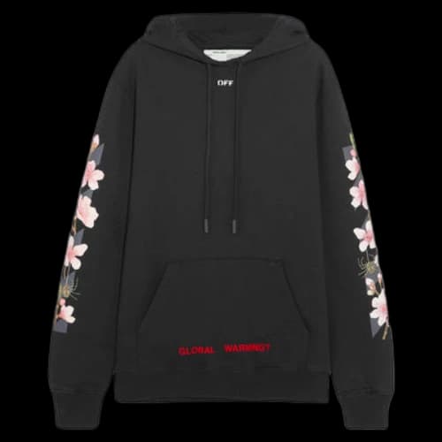 Off-White Diag Hooded Sweart