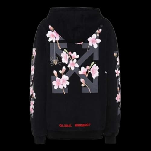 Off-White Sakura Arrow Printing Black (Women's)