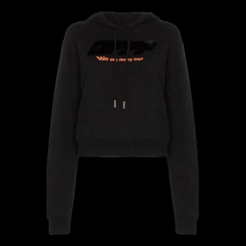 Off-White Modern Obstacles Loose Cotton Black (Women's)