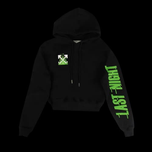 Off-White Last Night Hooded Sweatshirt 'Black'