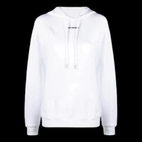 Off-White Arrows Cotton Hoodie 'White' (Women's)