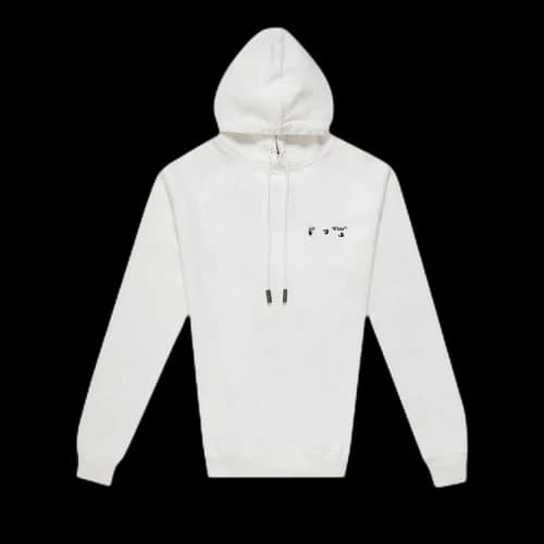 Off-White Arrow Liquid Melt Hoodie 'Off White'