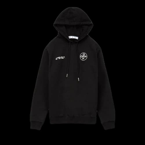 Off-White Painting Reg Hood 'Black'
