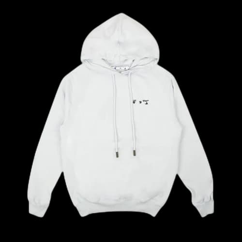 Off-White Logo Reg Hoodie 'Lilac/Black'