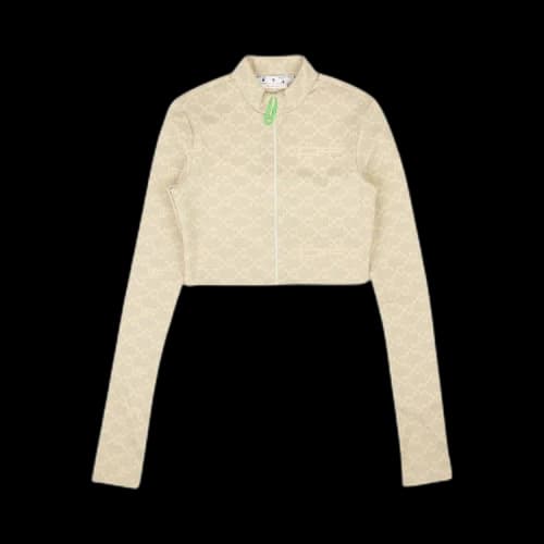Off-White Mono Track Top 'Green'