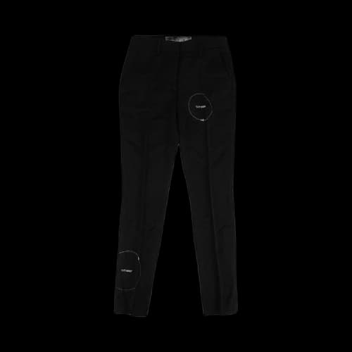 Off-White Gabardine Pants 'Black'