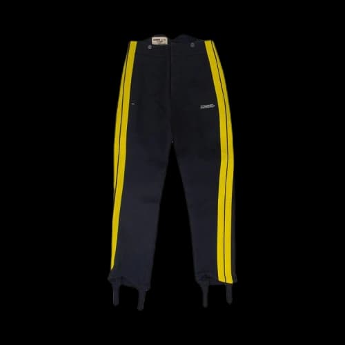 Off-White Cropped Side Stripe Trouser 'Navy Blue'