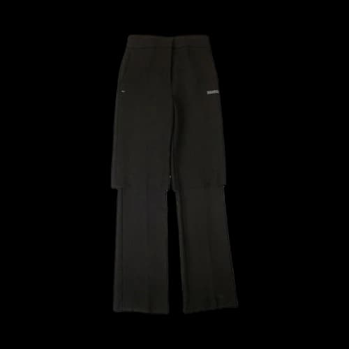Off-White Layered Tailored Trousers 'Black'