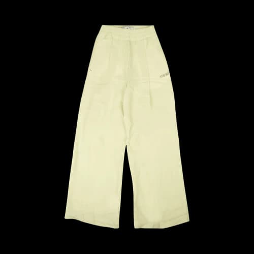 Off-White Cady Coulisse Formal Pants 'Green'