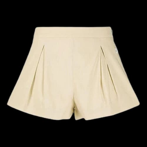 Off-White SS20 Short-waisted Short Pants Buff White (Women's)