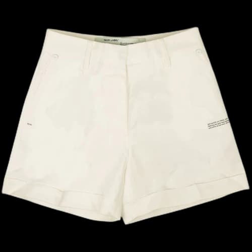 Off-White Logo Formal Shorts 'White'