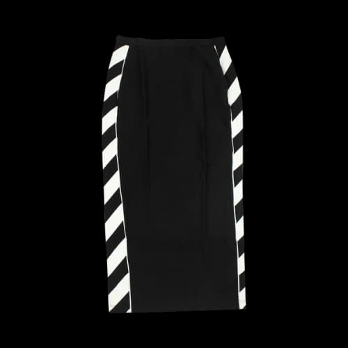 Off-White Diag Athletic Skirt 'Black'