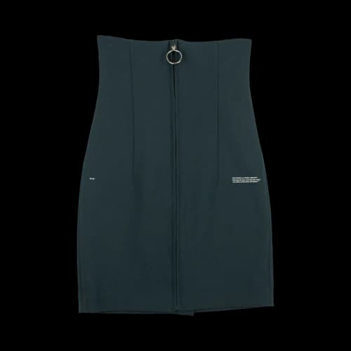 Off-White Zipped Mini Skirt 'Blue'