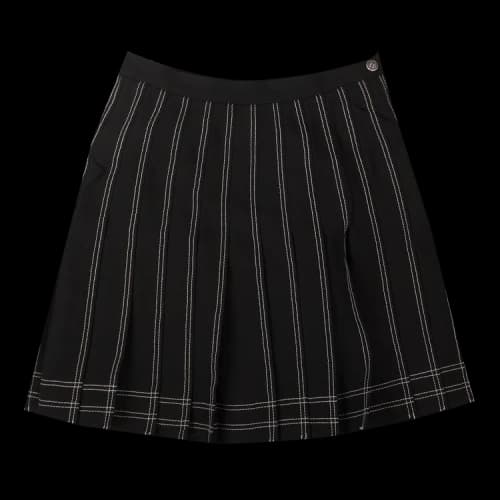 Off-White Pleated Skirt 'Black/White'