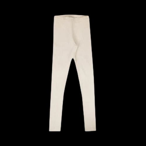 Off-White Ribbed Leggings 'White'