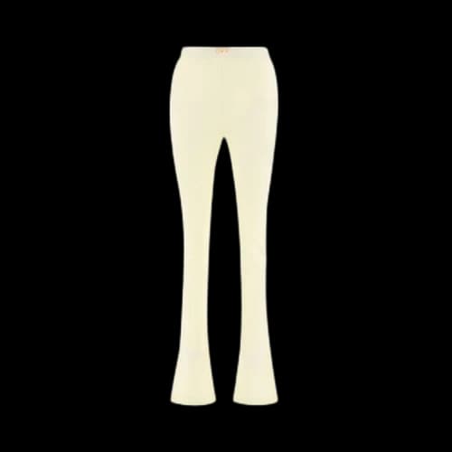 Off-White Sleek Slipt Leggings 'White'
