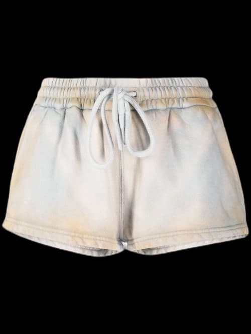 OFF-WHITE Laundry Drawstring Shorts Light Beige