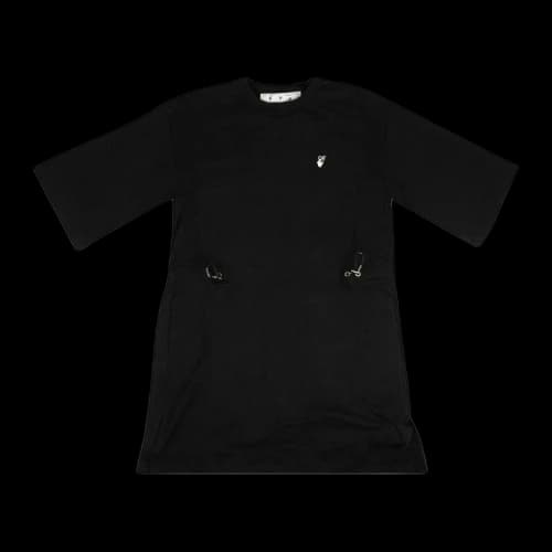 Off-White Flock Arrow Coulisse Dress 'Black'