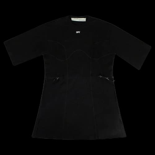 Off-White Coulisse T-Shirt Dress 'Black'