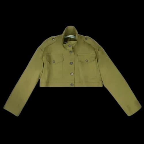 Off-White Military Cropped M65 Jacket 'Green'