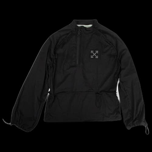 Off-White Workout Zip Track Top 'Black'