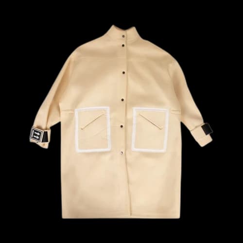 Off-White Long K-Way Coat 'Beige'