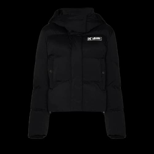 Off-White Regular Puffer Jacket 'Black/White'