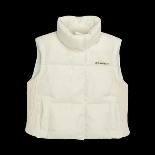 Off-White Ripstop Crop SL Vest 'White/Military'