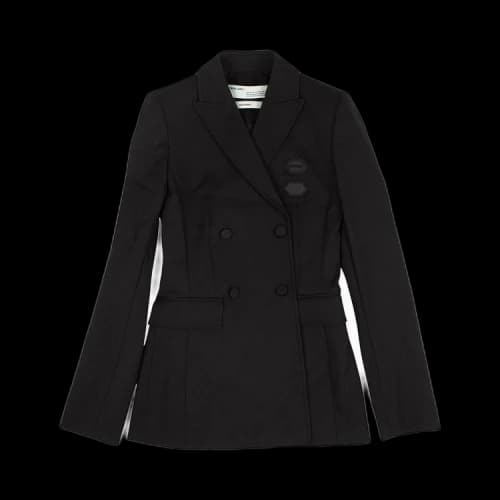 Off-White Double Breasted Blazer 'Black'