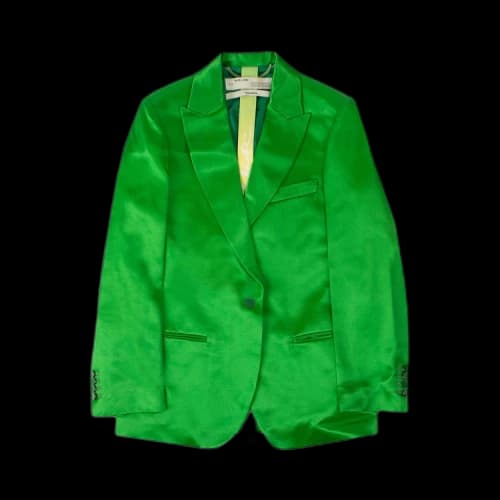 Off-White Oversized Blazer 'Green'